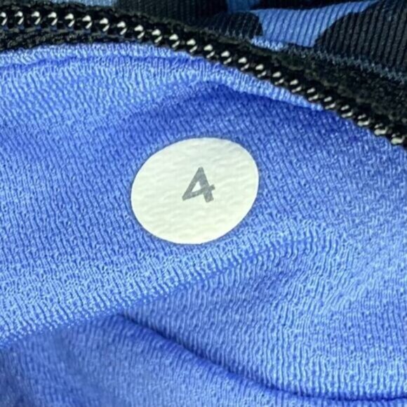 Lululemon Pace Rival Crop 4 Ace Spot Lullaby Black - Picture 6 of 6